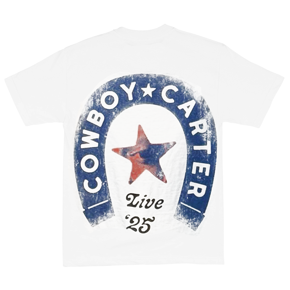 BEYONCE MERCH - COWBOY CARTER LIVE 2025 TOUR TEE