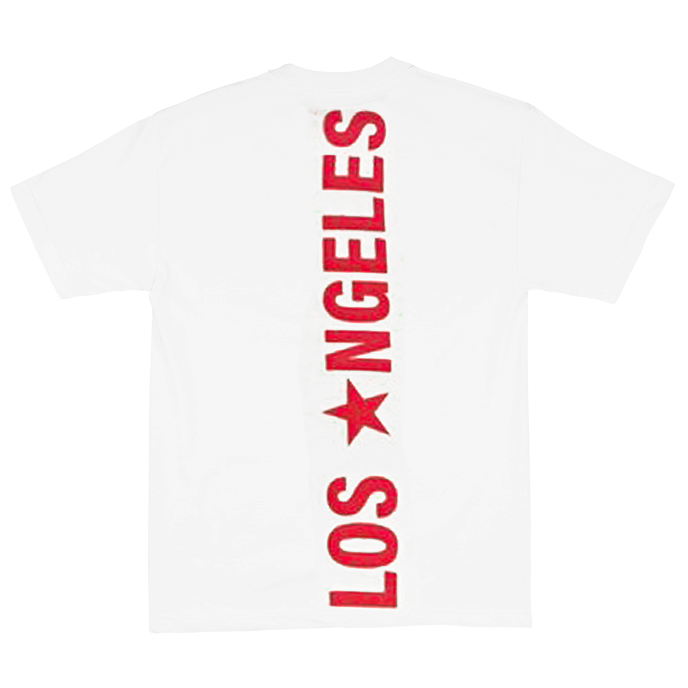BEYONCE MERCH - COWBOY CARTER RED LOS ANGELES TOUR TEE